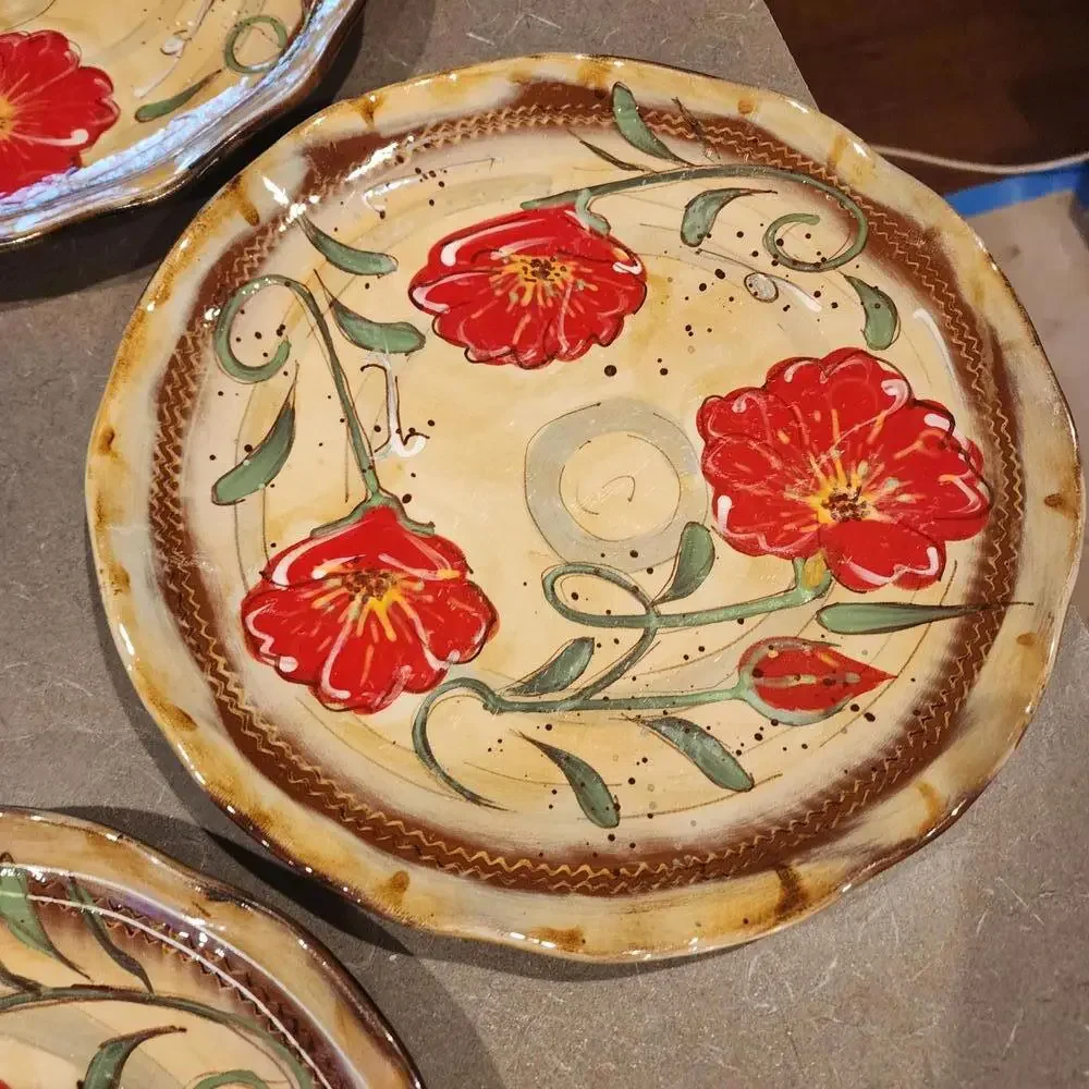EUC set of 5 Dinner Plate 11